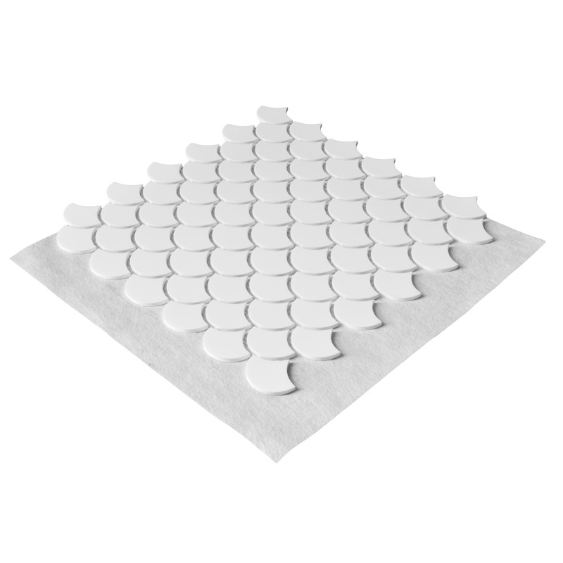 Mosaique solid surface ecaille de poisson