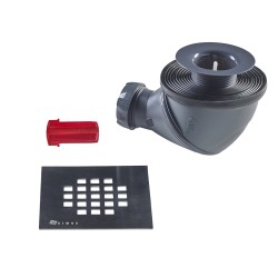 Receveur Wood - Aspect bois chene clair