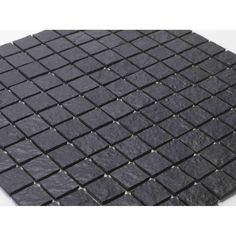 Stone imitation resin mosaic 100 x 50 cm - 2,5 x 2,5 cm