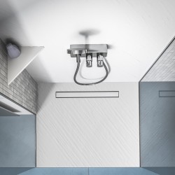 Etagère d'angle en résine