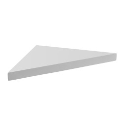 Etagère d'angle en solid surface