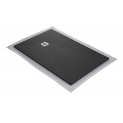 Graphite showertray with point grid